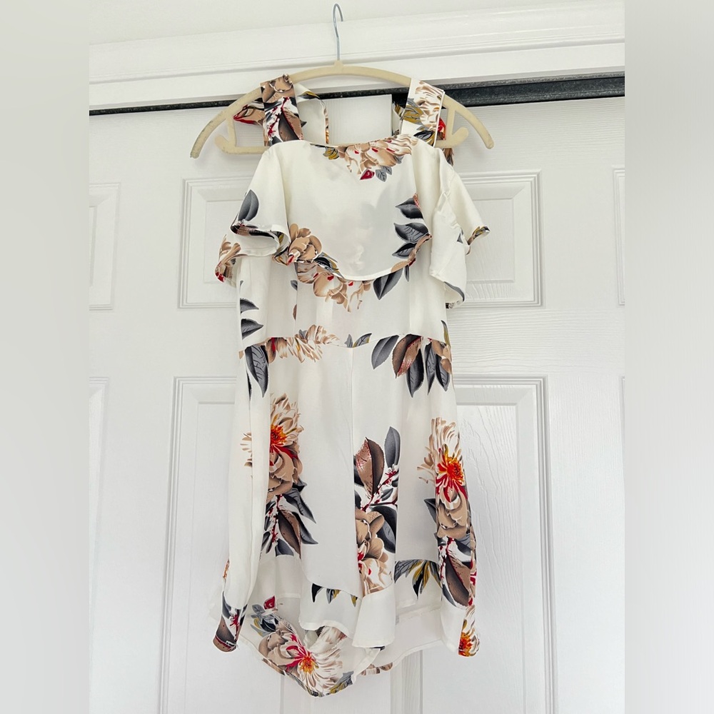 Design Lab Off the Shoulder Romper